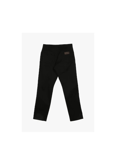 Wrangler Slim Fit Dar Paça Normal Bel Siyah Erkek Pantolon W12sea 001