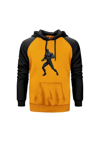Black Panter Gold Sarı Renk Reglan Kol Sweatshirt Sarı