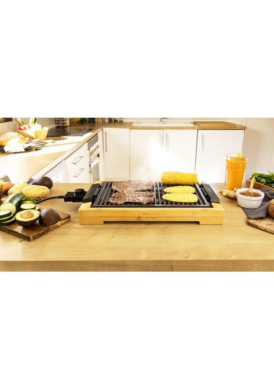 Cecotec Tasty Grill 2000 Bamboo 2000 W Linestone Izgara