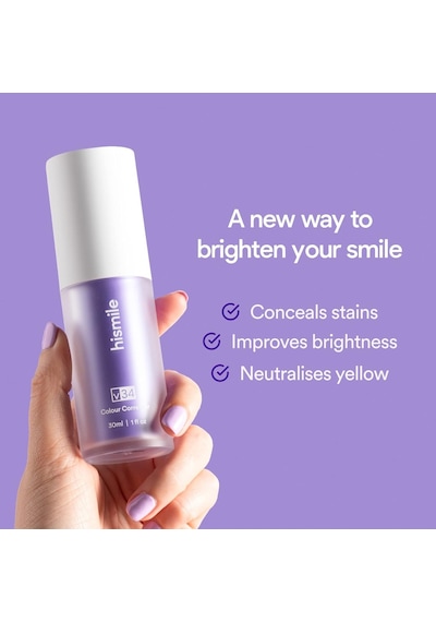 V34 Colour Corrector Serum Diş Beyazlatıcı & Renk Dengeleyici Serum 30 Ml