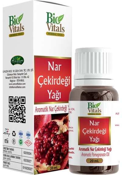 Bio Vitals Nar Çekirdeği Yağı 20 Ml