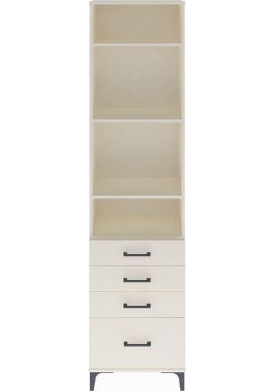 Arges Dolap 4 Raflı 4 Çekmeceli 60x30x243 Aytaşı-aytaşı Aytaşı