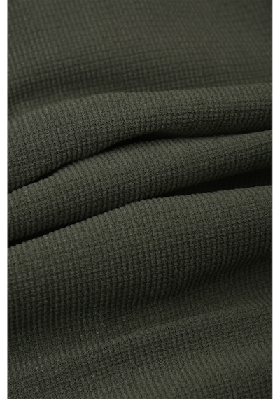 Deepsea Haki Slim Fit Örme Kumaş Likralı Erkek Gömlek Nefes Alan Esnek Ve Modern Tasarım 2602604 Haki