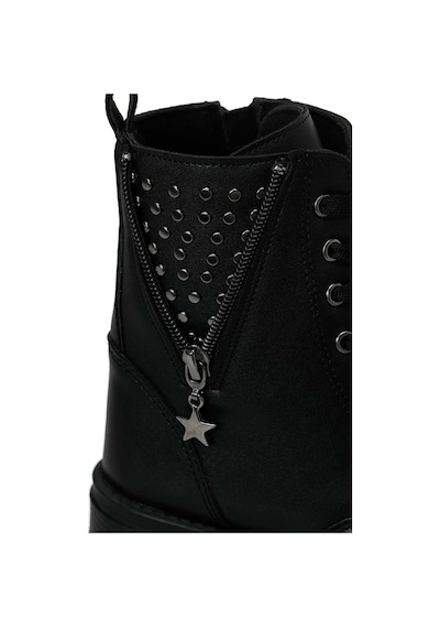Polaris Barnes.f Siyah Kız Çocuk Biker Bot Barnes.f6pr 000000000102716160