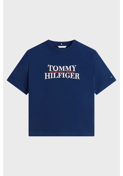 Tommy Hilfiger Pamuklu Relaxed Fit Bisiklet Yaka T Shirt T Shirt Ww0ww47884 C1g Lacivert