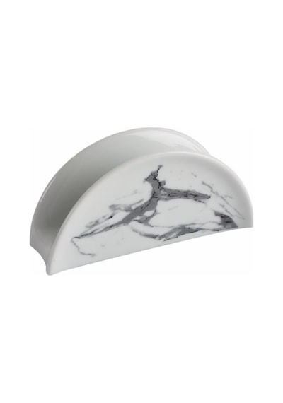 Porland Marbly Peçetelik 14 Cm 04a+p019861 Beyaz