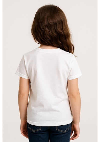 Luess Unisex Çocuk %100 Pamuklu Bisiklet Yaka Basict-shirt 3 Yaş - 7 Yaş Beyaz Luess Unisex Çocuk %100 Pamuklu Bisiklet Yaka Basict-shirt 3 Yaş - 7 Yaş Beyaz