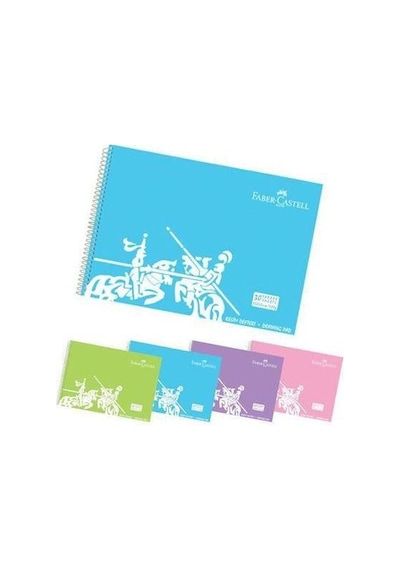 Faber-Castell PP Kapak Resim Defteri 25x35cm 30 Yaprak