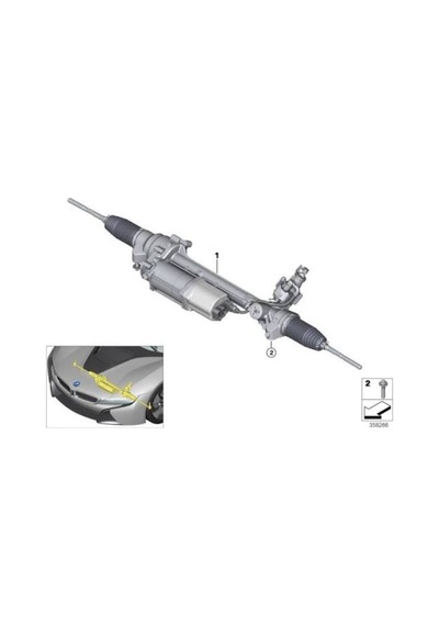 Bmw F10 525xd Direksiyon Kutusu Elektrikli Eps Lhd Diğer