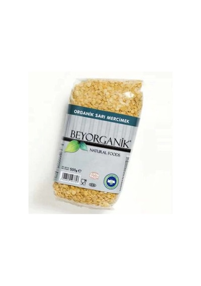 Beyorganik Organik Sarı Mercimek 500 G