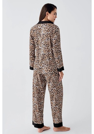 Artış 22107 Leopar Pijama Takımı 001