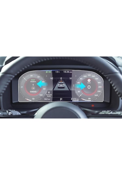 Nissan Qashqai 12.3 İnç Dijital Gösterge Ekran Koruyucu Nano