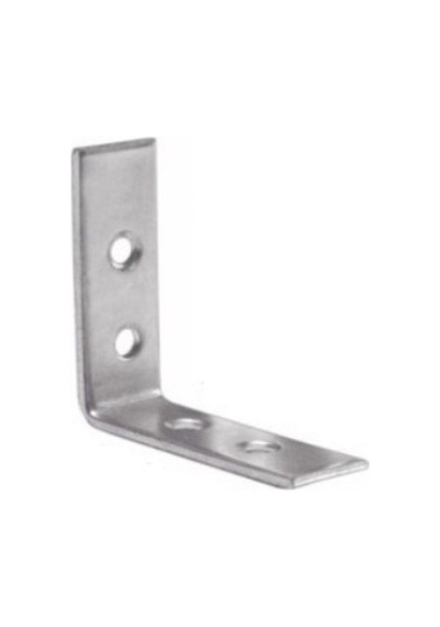 Köşe Bağlantı Metal 15 55 55 10'lu Gümüş