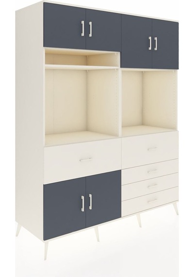 Kronos Gardrop 7 Raflı 5 Çekmeceli 6 Kapaklı 176x59x221 Aytaşı-antrasit/aytaşı Antrasit/aytaşı Kronos Gardrop 7 Raflı 5 Çekmeceli 6 Kapaklı 176x59x221 Aytaşı-antrasit/aytaşı Antrasit/aytaşı
