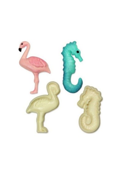 Denizatı Flamingo Kesici Kalıp 2 Li Set Goldcakes