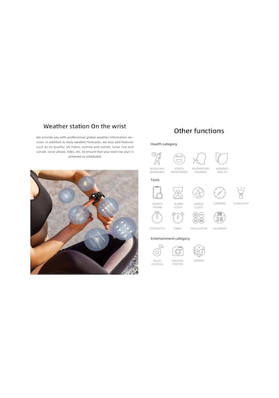 Gs Active Smartwatch One Size Yok