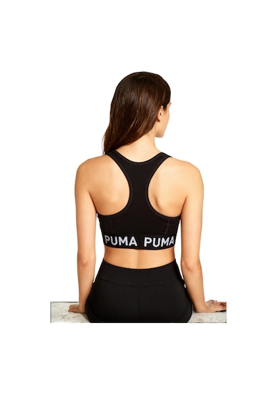 Puma 4keeps Elastic Kadın Pembe Sporcu Sütyeni Siyah
