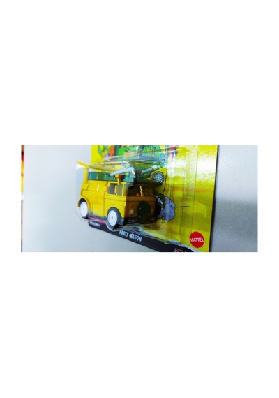 Premium Party Wagon Tmnt - Ninja Kaplumbağalar Pop Culture 2025 Mix 4 Model Araç Çok Renkli