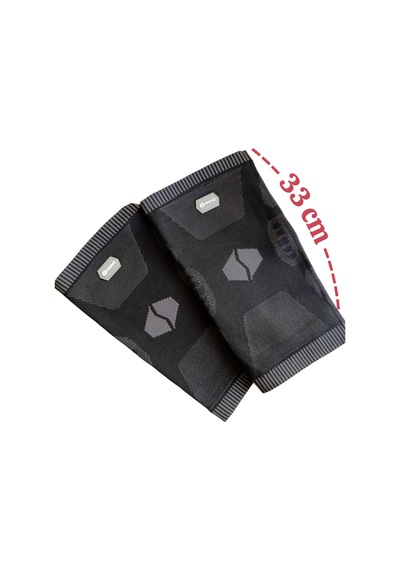 Smıng Patellar Spor Örgü Dizlik Kalın Polar Astarlı Dizlik Koşu Menisküs Gözyaşı Aksesuarı 1 Çift L
