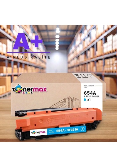 Hp 654a Cf331a Mavi Uyumlu Toner A Plus / Color Laserjet Enterprise M651