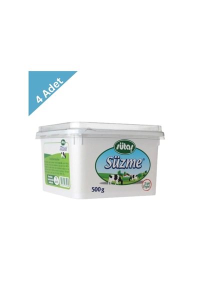 Sütaş Süzme Peynir 500 Gr X 4 Adet