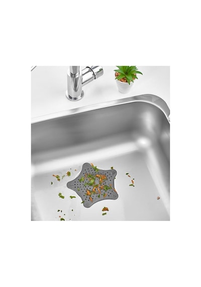 Vantuzlu Silikon Kaymaz Yıldız Lavabo Ve Küvet Süzgeci Yıldız Süzgeç Sea114krşk 000 Açık Krem