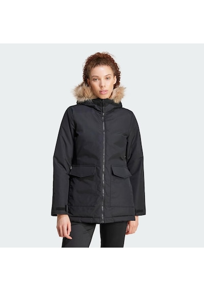 Adidas Paveric Fur Kadın Mont C-adııx8883b30a00 Siyah