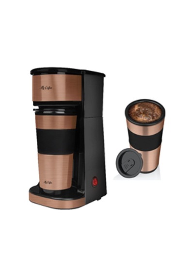 Goldmaster MC-102 Relax Kişisel Filtre Kahve Makinesi Bakır - Siyah