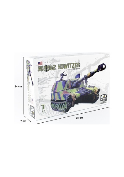 1/35 M109a2 Howıtzer Hedefleme Cihazlı Obüs Tankı Maketi, Afv Club 35109