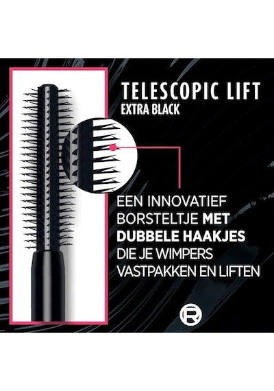 L'oreal Paris Telescopic Lift Extra Black Maskara 00