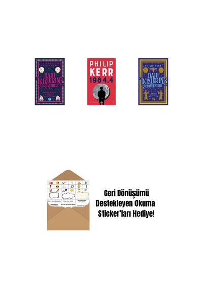 Dahi İkizlerin Serüvenleri - Cengiz Han In Mezar Soyguncuları + 1984.4 + Dahi İkizlerin Serüvenleri - Babilli Mavi Cin + Okuma Sticker'ları
