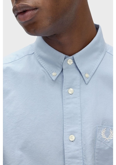 Fred Perry Erkek Gömlek M5516 146 Açık Mavi Açik Mavi