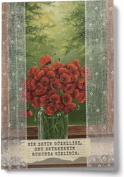 Güzelliği Ruhunda Gizli Mini Defter Çok Renkli