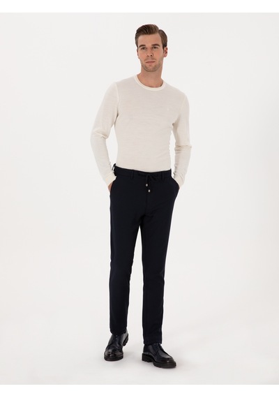Cacharel Erkek Lacivert Pantolon Kanvas-chino 50308731-vr033
