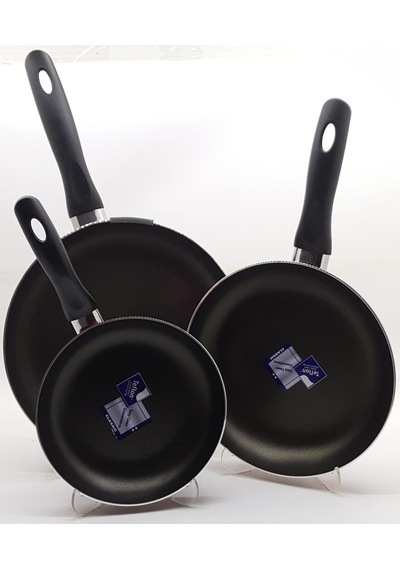 Mehtap 3 Lü Teflon Tava Seti 18+22+26 Cm 001