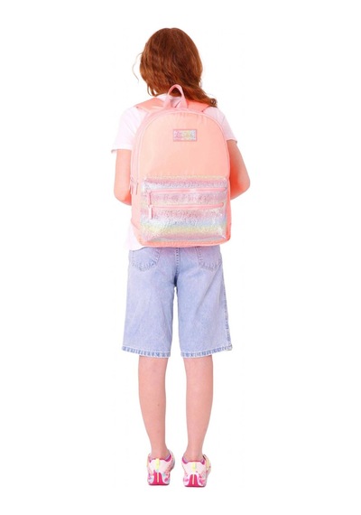 Kaukko Magic Dreams Kız Çocuk Dört Bölmeli Somon Okul Sırt Çantası İlkokul+ortaokul - K1818 Somon