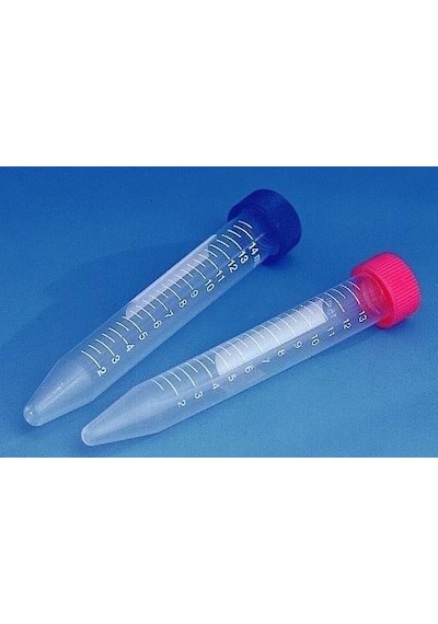 Kapaklı, Dereceli Plastik Santrifüj Tüpü 15 Ml 100 Adet