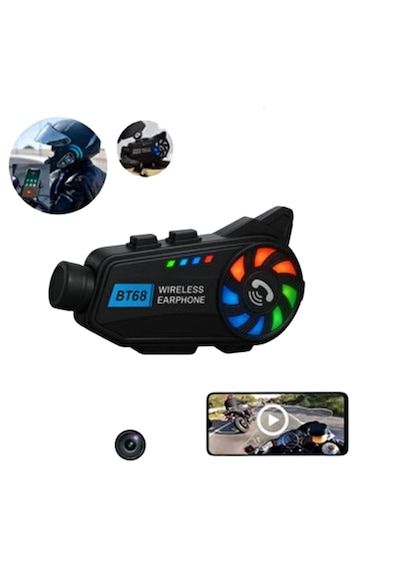 Bluetooth Destekli Kask Kamerası Uzun Batarya Ve Akıllı Kontrol 81147410