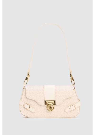 U.S. Polo Assn. Kadın Ekru Çanta 50322698 Vr019 Ecru