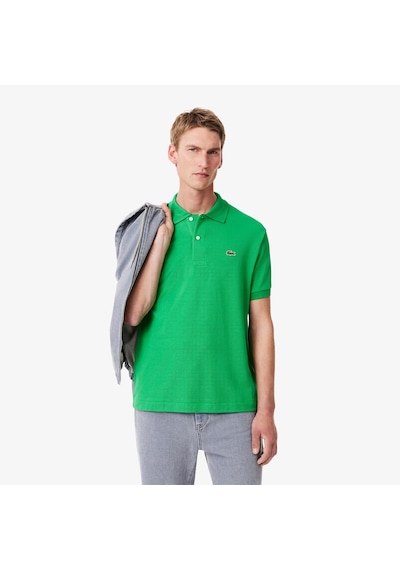 Lacoste Erkek Klasik Pike Kumaş Polo T-shirt Açık Yeşil