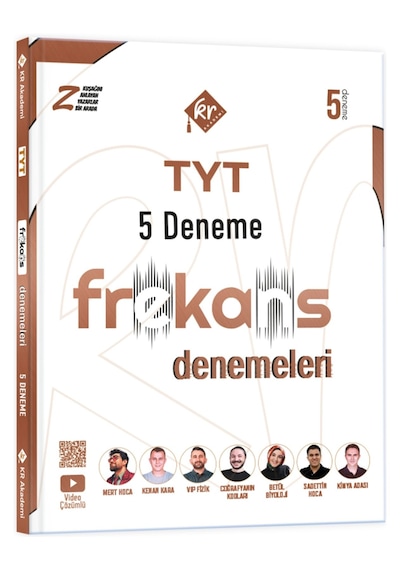TYT 5 Frekans Denemeleri KR Akademi Yayınları