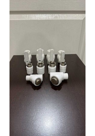 Viessmann Uyumlu Tam Geçişli 10'lu Düz Rekorlu Kombi Montaj Seti