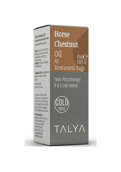 Talya Soğuk Sıkım %100 Saf ve Doğal  At Kestanesi Yağı 20 ML