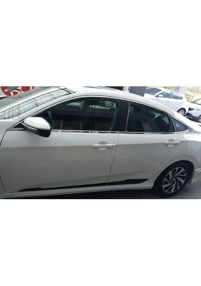 Honda Civic Fc5 Uyumlu Krom Cam Çerçevesi 2016+