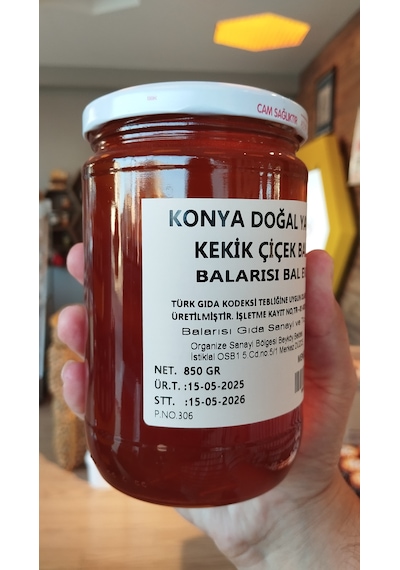 Konya Doğal Kekik Balı 850 Gr Katkısız Yüksek Rakım