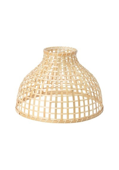Ikea Gottorp Sarkıt Lamba Abajur Başlığı, Bambu, 36x25 Cm Bambu / Kumbeji