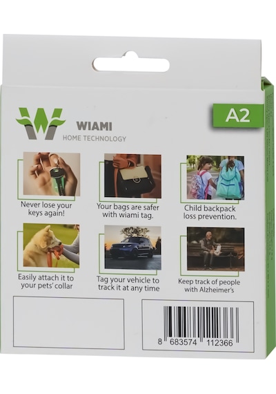 Wiami A2 Itag Akıllı Takip Cihazı