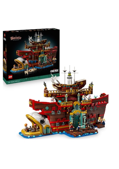 LEGO® ONE PIECE Baratie Yüzen Restoran 75640 – Yetişkinler için Dekoratif Yapım Seti (3402 Parça)