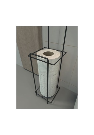 Metal Tuvalet Kağıdı Standı, Yedekli Ve Kullanışlı Tasarım 16.5 x 12.2 x 11.2 CM