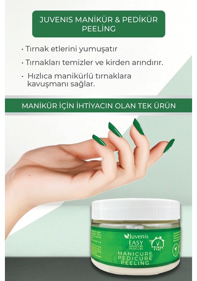 Juvenis Easy Manikür Pedikür Peelingi 250 ML